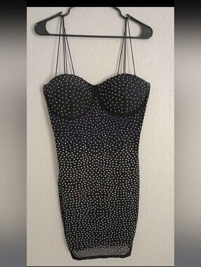 Plus Size Short Sequin Dress- 1XL